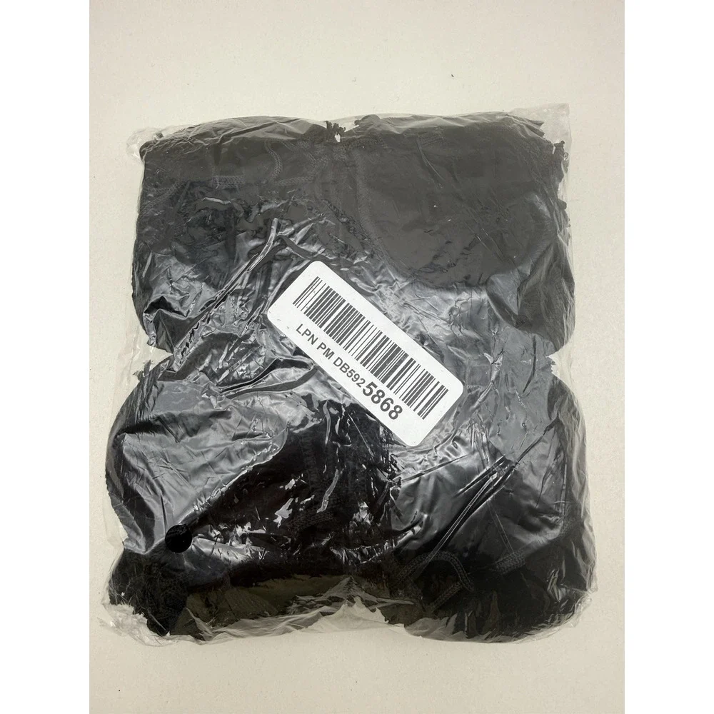 100 pcs Small Black Velvet Jewelry Gift Favors Party String Bag Pouch 2.5